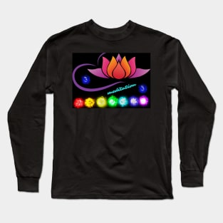 A Meditation Space for the Modern World Long Sleeve T-Shirt